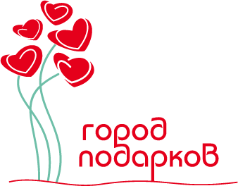 Логотип сети магазинов "Город подарков"